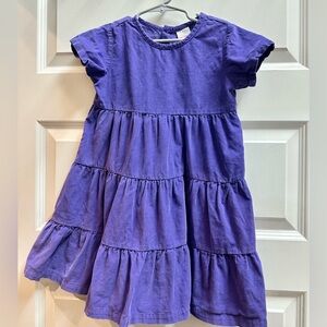 Hanna Andersson Purple Dress. Kids 5